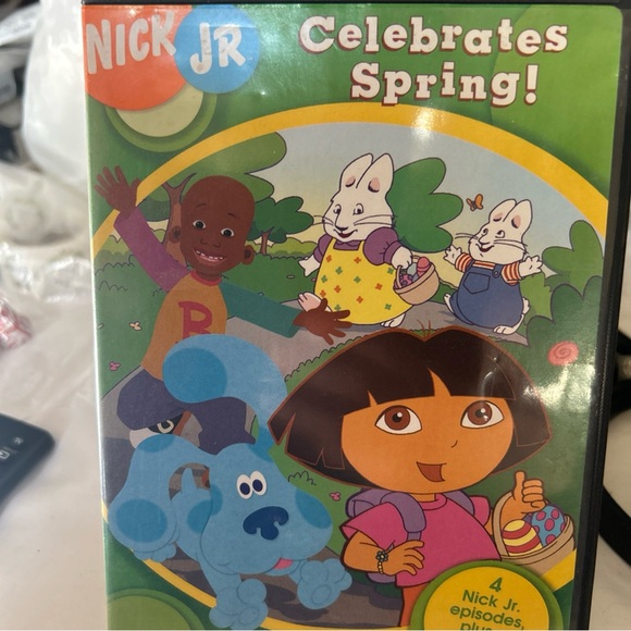 Nick Jr Celebrates Spring (DVD, 2004) Dora the Explorer Max Ruby Blue's Clues - Picture 3 of 5